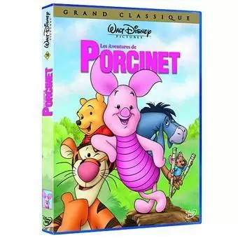Les grands classiques de Disney en DVD - Les aventures de Porcinet