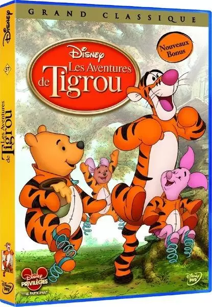 Les grands classiques de Disney en DVD - Les aventures de Tigrou (Le film de Tigrou)