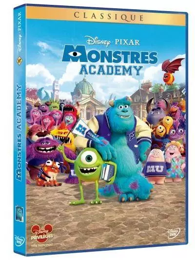 Les grands classiques de Disney en DVD - Monstres Academy