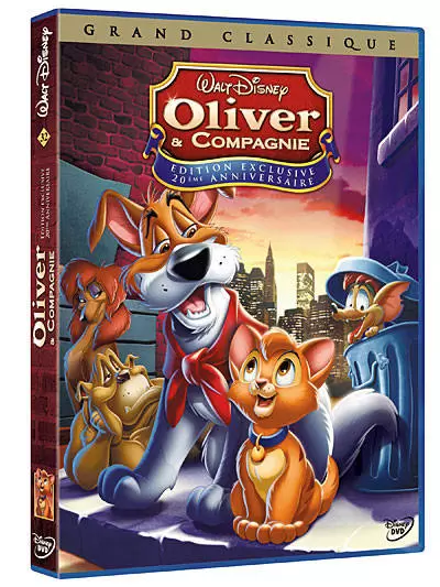Les grands classiques de Disney en DVD - Oliver & compagnie