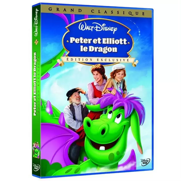 Les grands classiques de Disney en DVD - Peter et Elliott le dragon