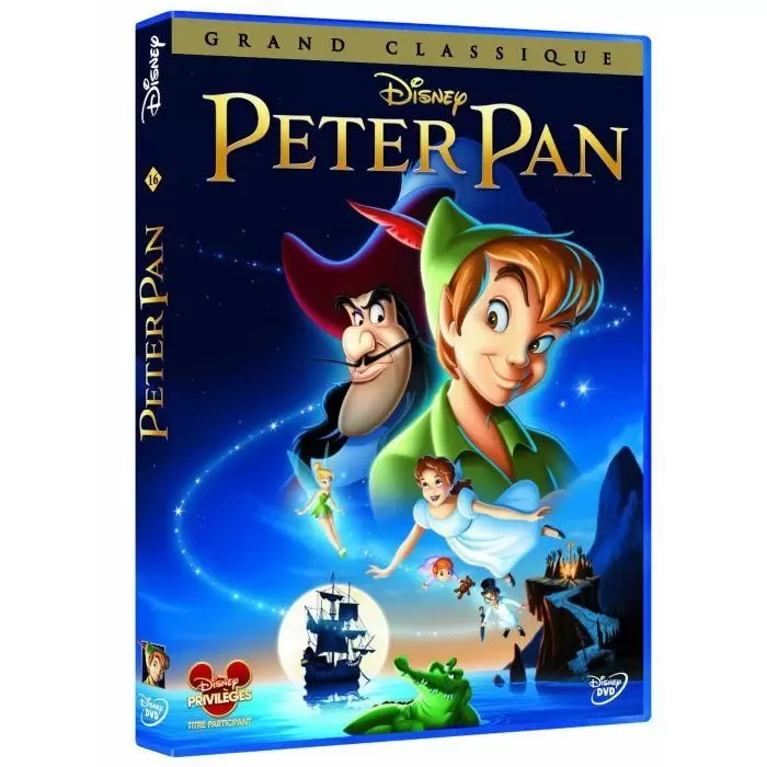 Les grands classiques de Disney en DVD - Peter Pan