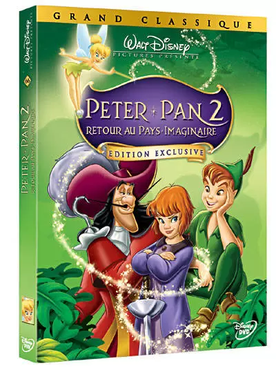 Les grands classiques de Disney en DVD - Peter Pan 2 - Retour au pays imaginaire