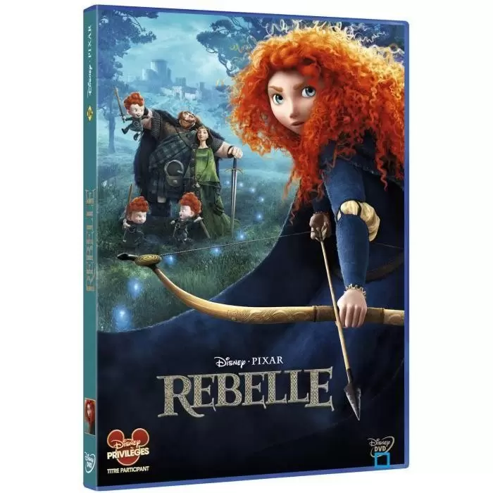 Les grands classiques de Disney en DVD - Rebelle
