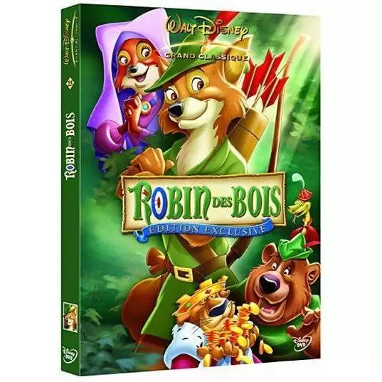 Les grands classiques de Disney en DVD - Robin des Bois