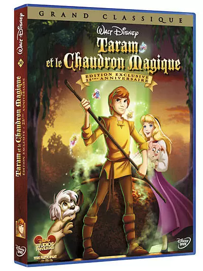 Les grands classiques de Disney en DVD - Taram et le chaudron magique