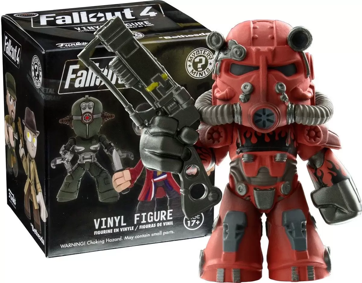 Mystery Minis Fallout 4 - Power Armor Red