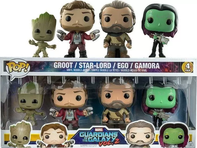 Guardians of the Galaxy 2 - Groot, Star-Lord, Ego And Gamora 4