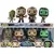 Guardians of the Galaxy 2 - Groot, Star-Lord, Ego And Gamora 4 Pack