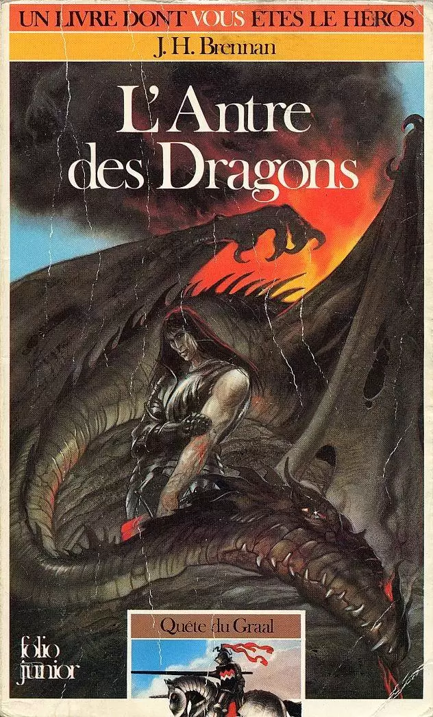 Un livre dont vous êtes le héros - L\'Antre des Dragons