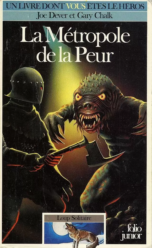 Un livre dont vous êtes le héros - La Métropole de la Peur