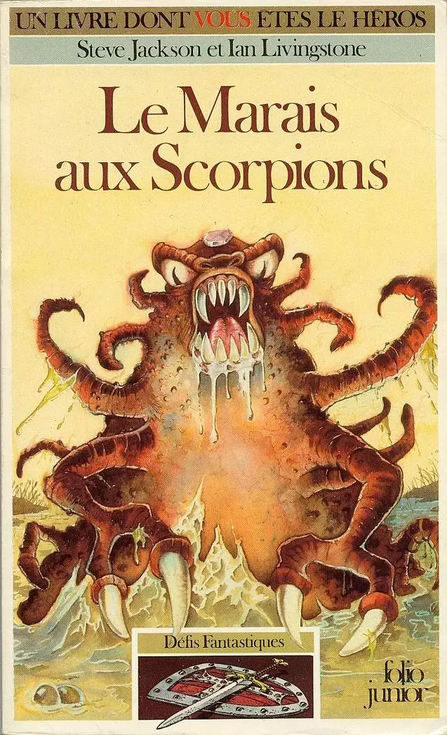 Un livre dont vous êtes le héros - Le Marais aux Scorpions