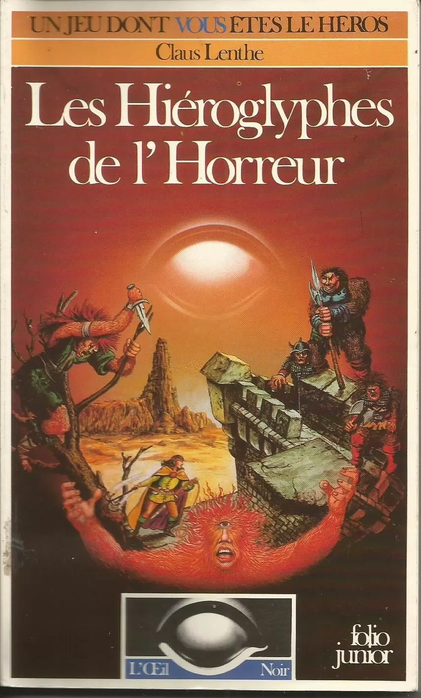 Un livre dont vous êtes le héros - Les Hiéroglyphes de l’Horreur