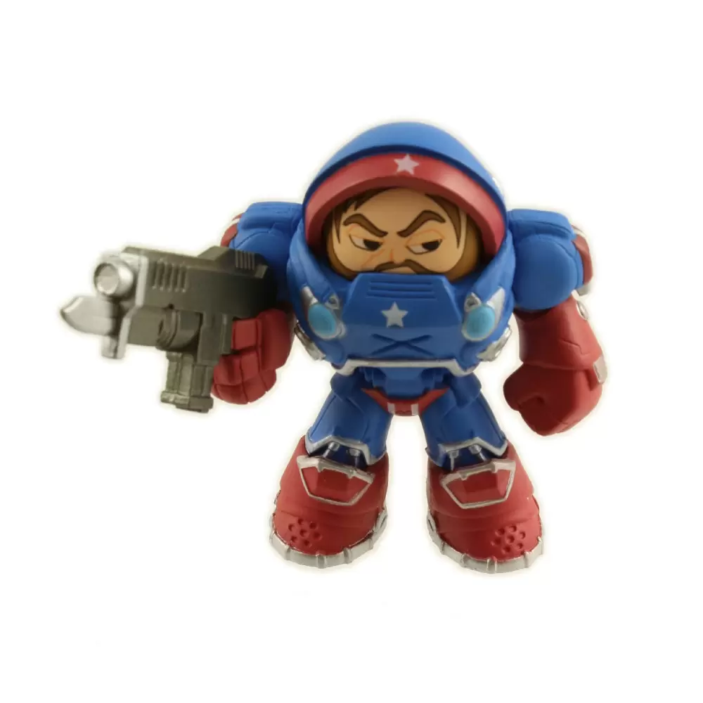 Mystery Minis Blizzard - Heroes of the Storm - Patriot Jim Raynor