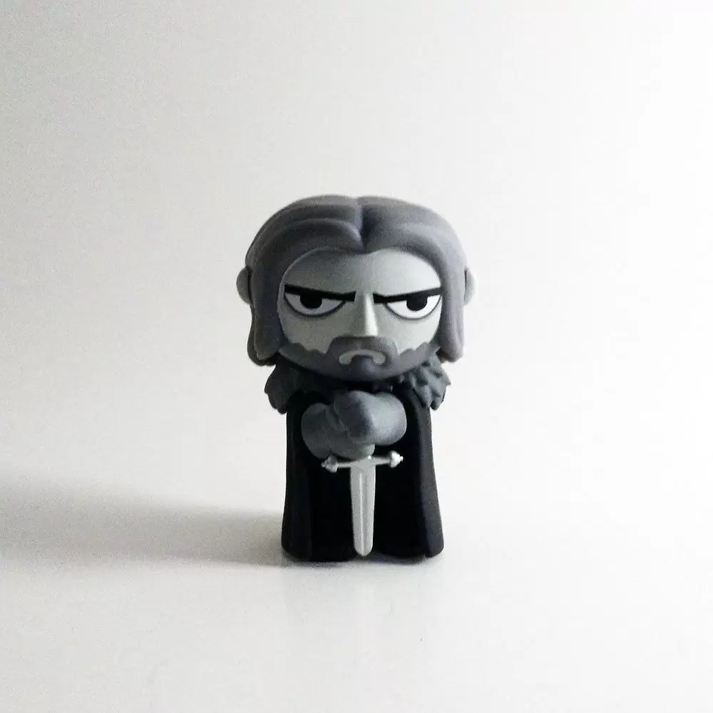 Mystery Minis Game Of Thrones In Memoriam - San Diego Comic-Con - Ned Stark Black And White