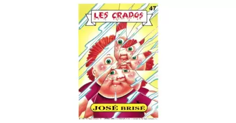 Carte Les Crados - Strip STEVE (337) Série 2 / TBE