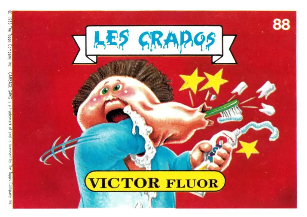 Les Crados - Série 1 (1989) - VICTOR FLUOR
