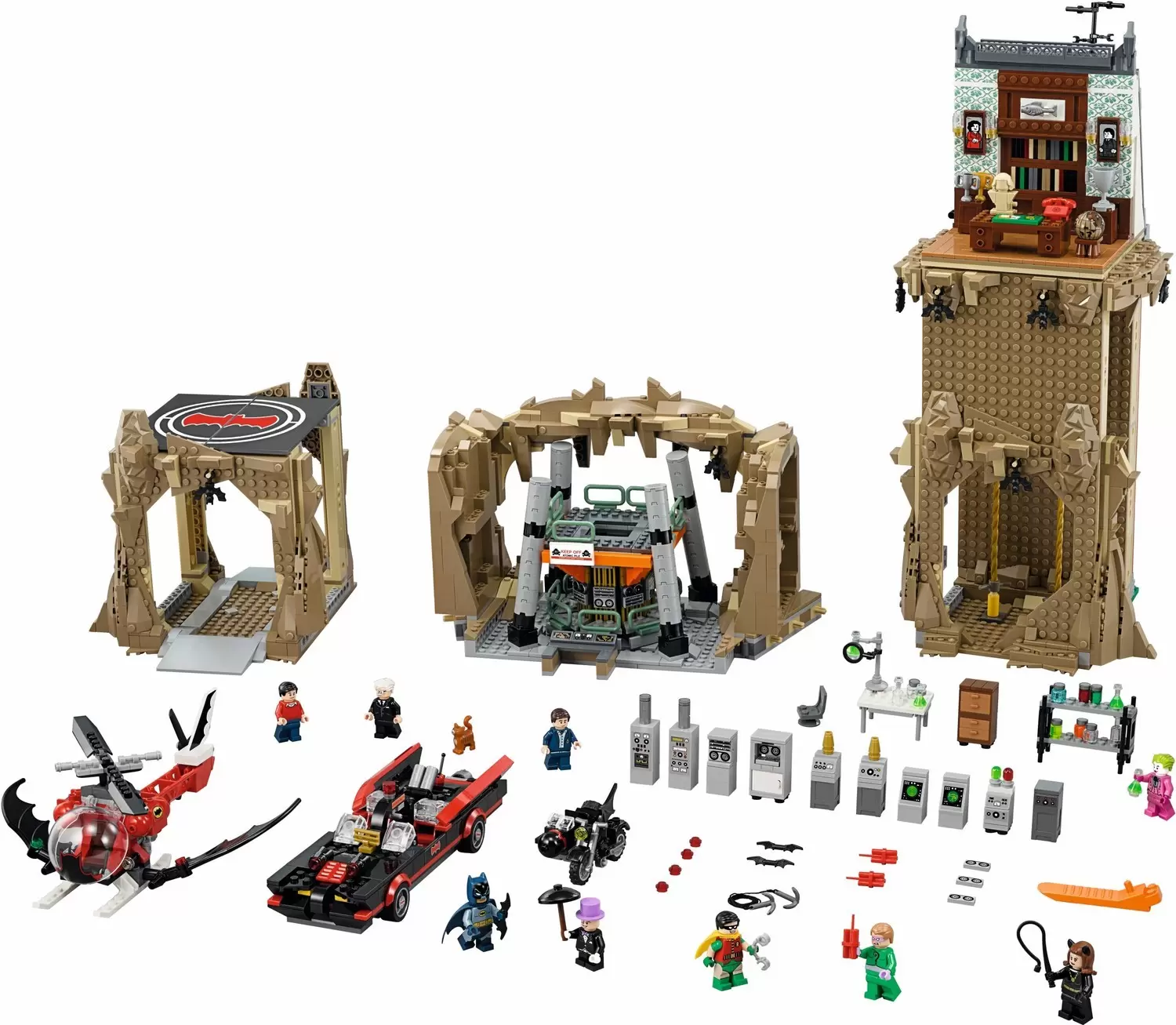 LEGO DC Comics Super Heroes - Batman Classic TV Series - Batcave