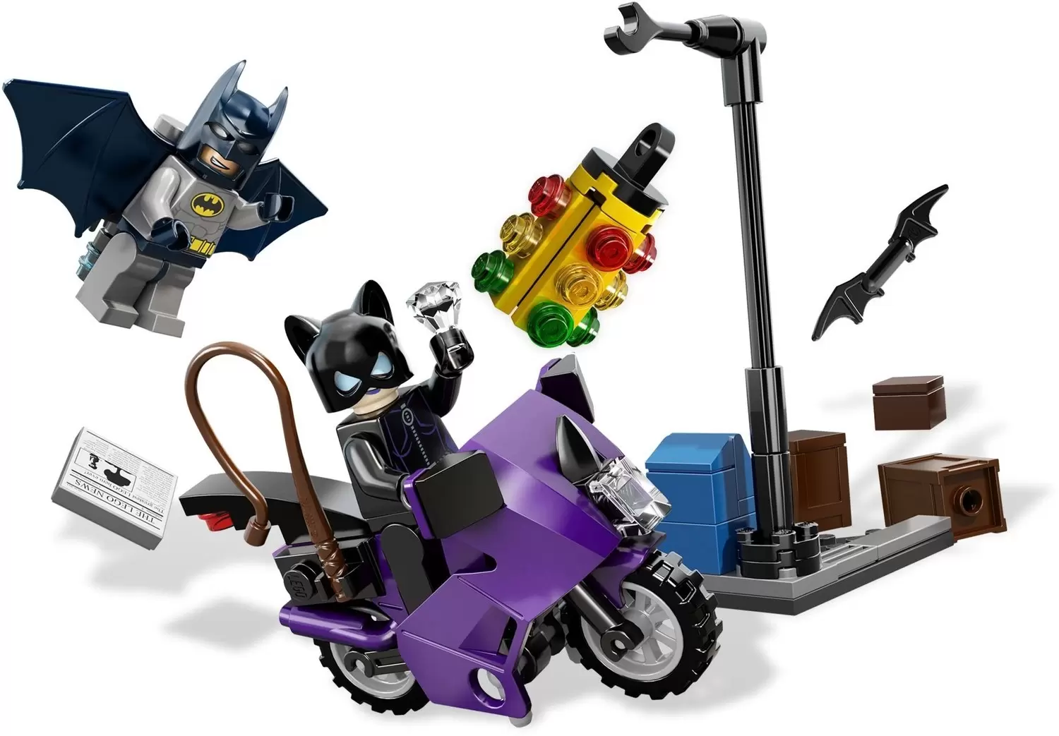 LEGO DC Comics Super Heroes - Catwoman Catcycle City Chase