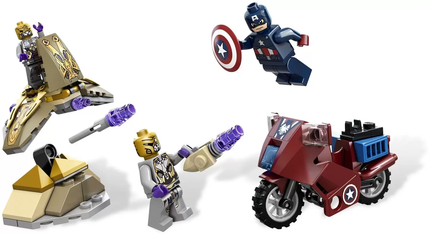 LEGO MARVEL Super Heroes - Captain America\'s Avenging Cycle