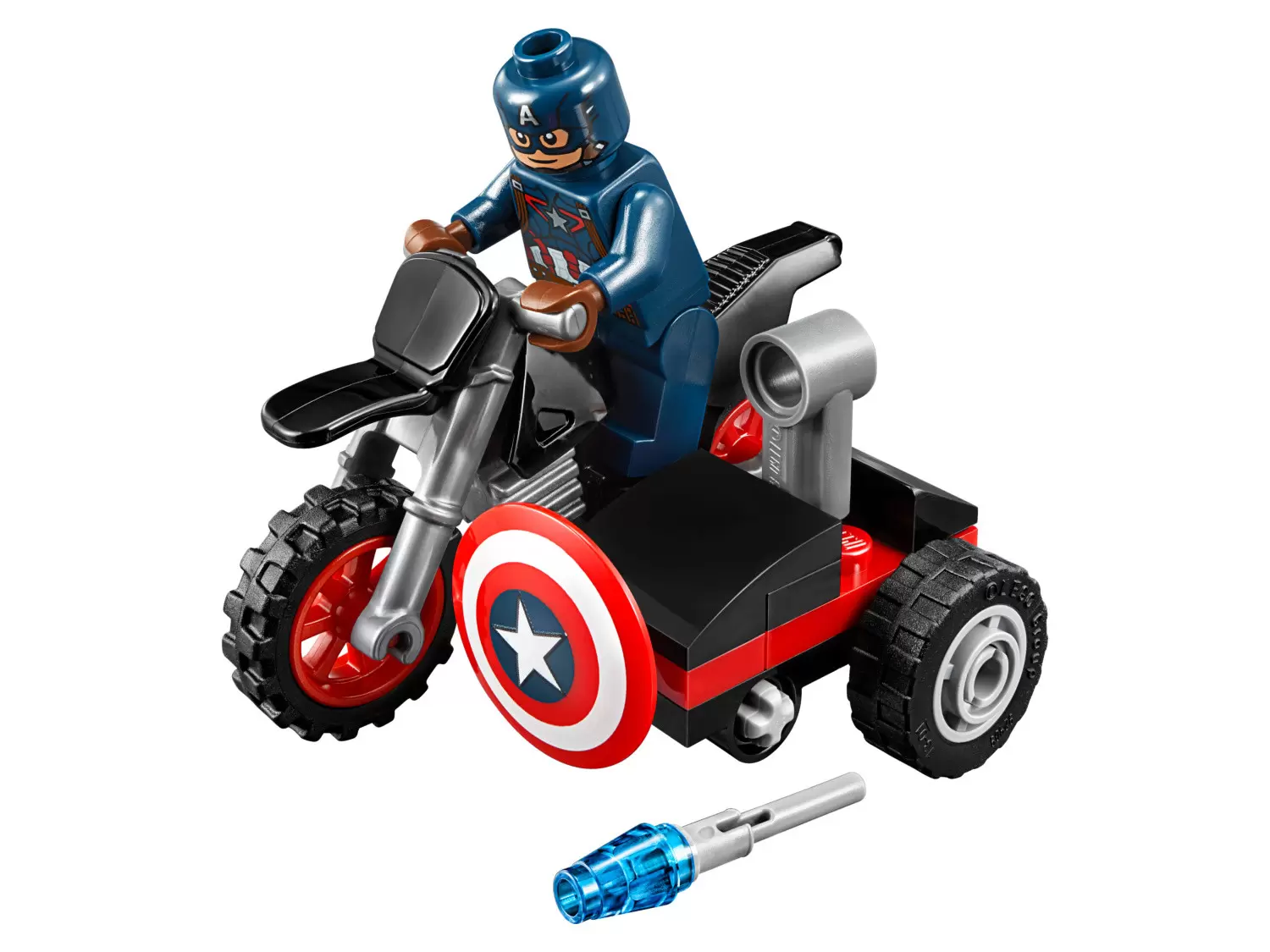 LEGO MARVEL Super Heroes - Captain America\'s Motorcycle