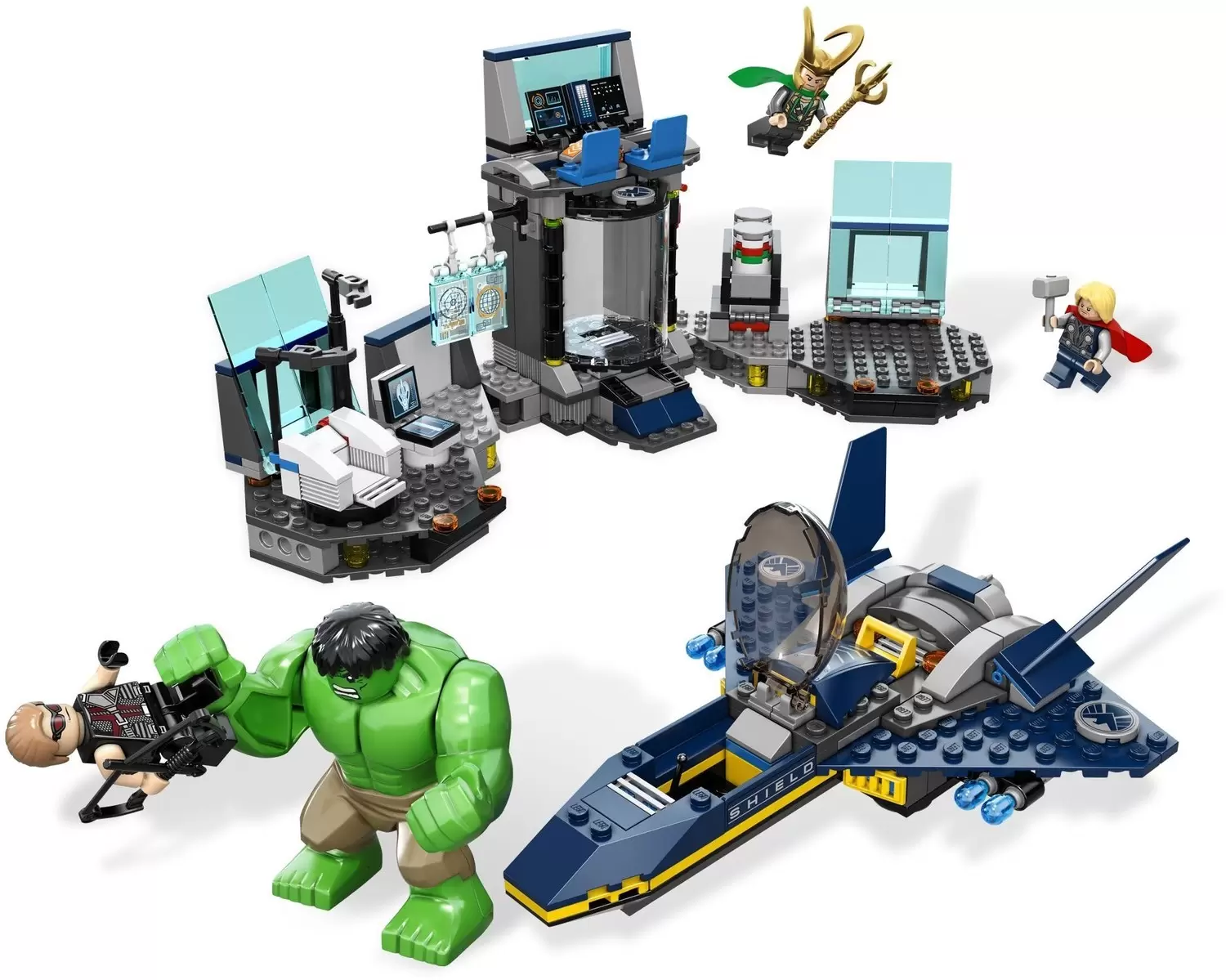 LEGO MARVEL Super Heroes - Hulk\'s Helicarrier Breakout