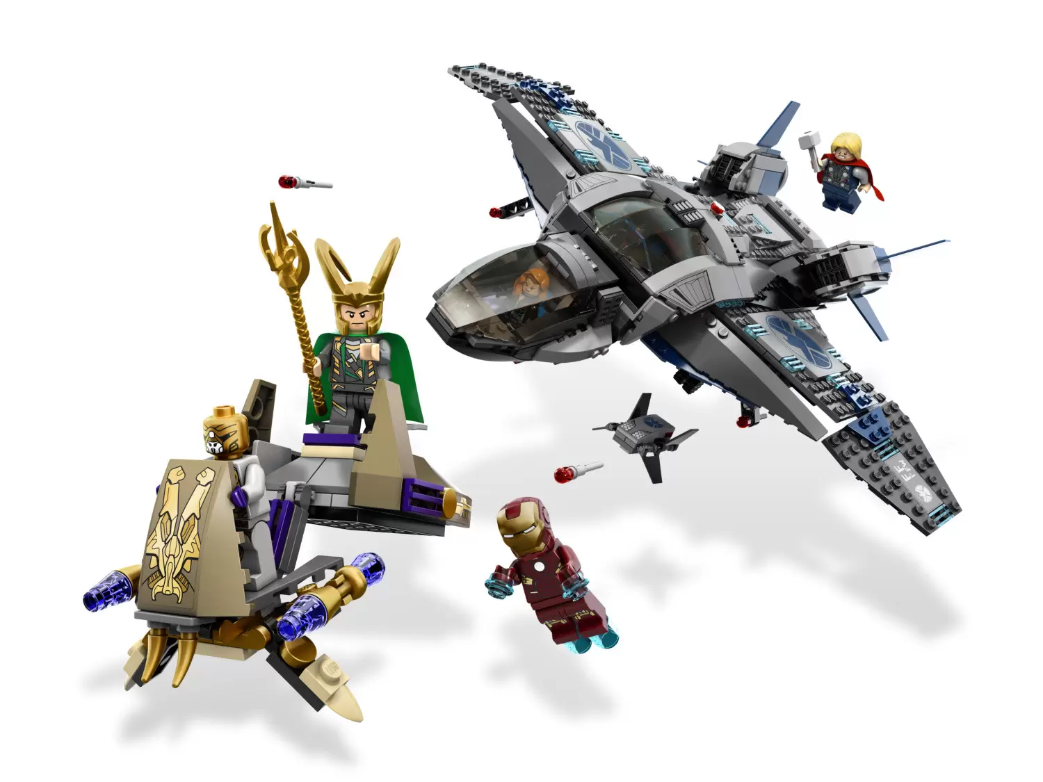 LEGO MARVEL Super Heroes - Quinjet Aerial Battle