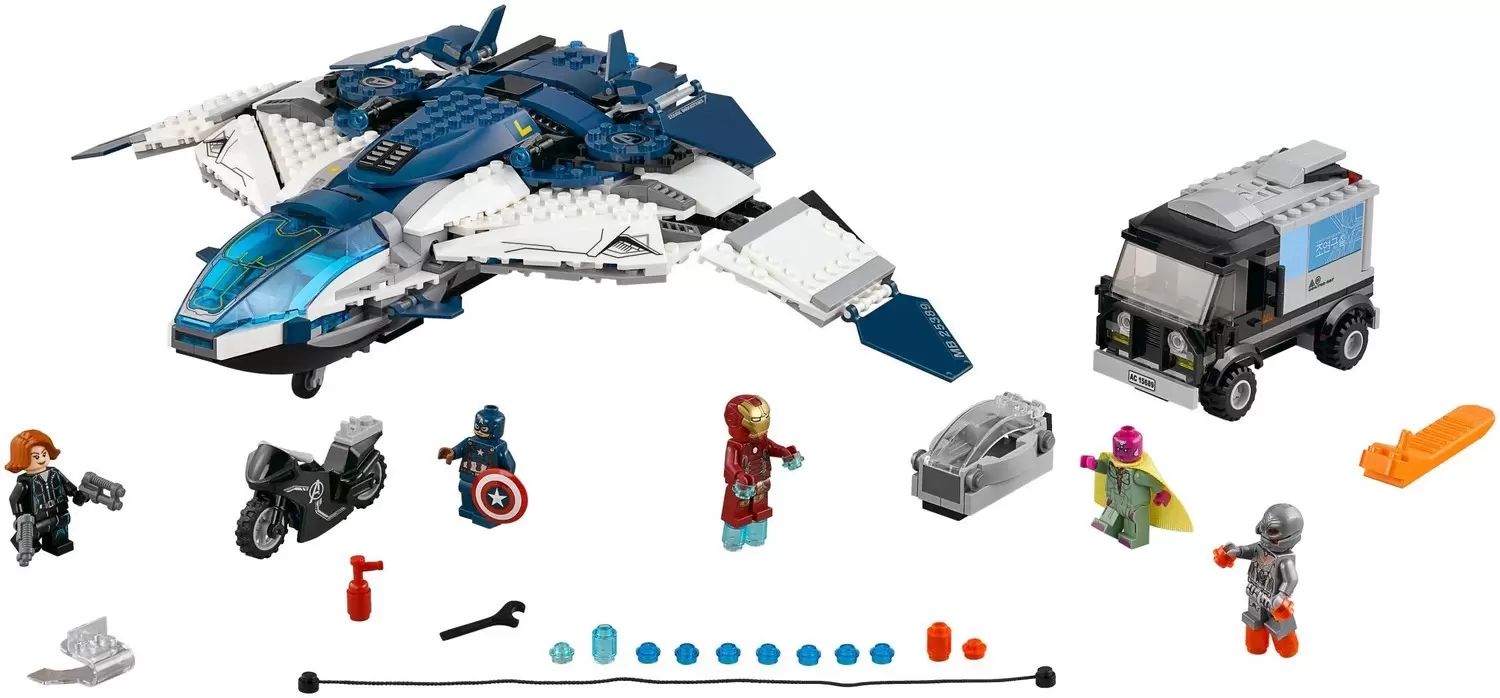LEGO MARVEL Super Heroes - The Avengers Quinjet City Chase
