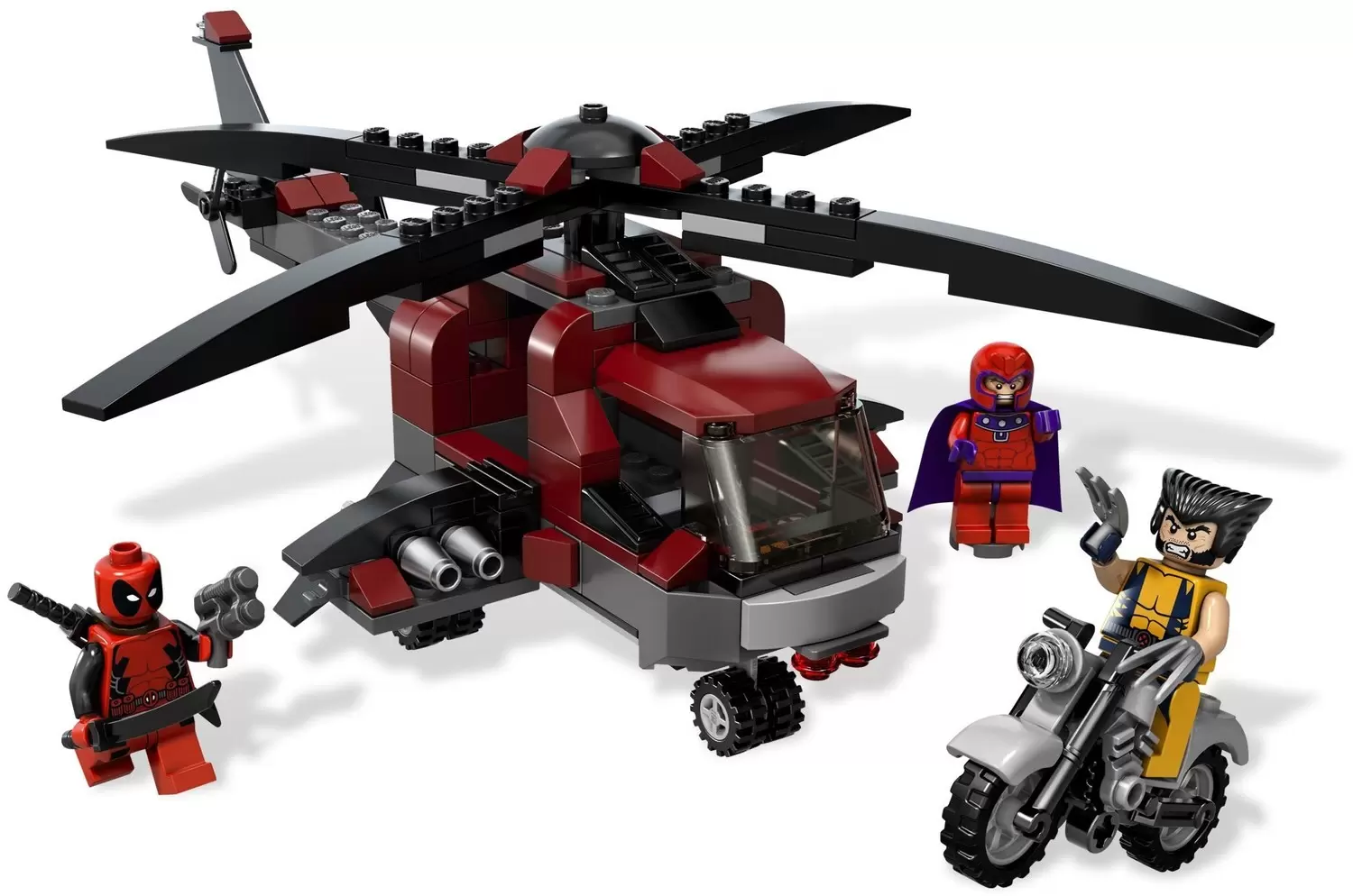 LEGO MARVEL Super Heroes - Wolverine\'s Chopper Showdown