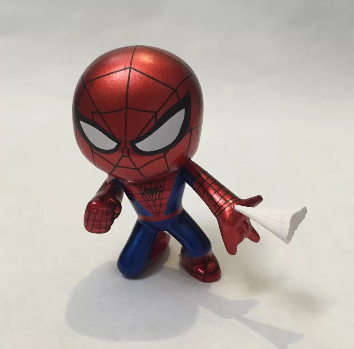 Mystery Minis Marvel Universe - San Diego Comic-Con - Spider-Man With Webbing Metallic