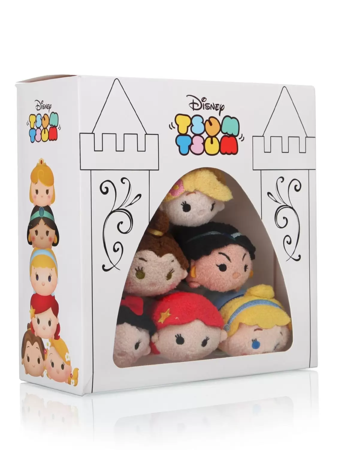 Tsum Tsum Plush Bag And Box Sets - Disney Princesses Set