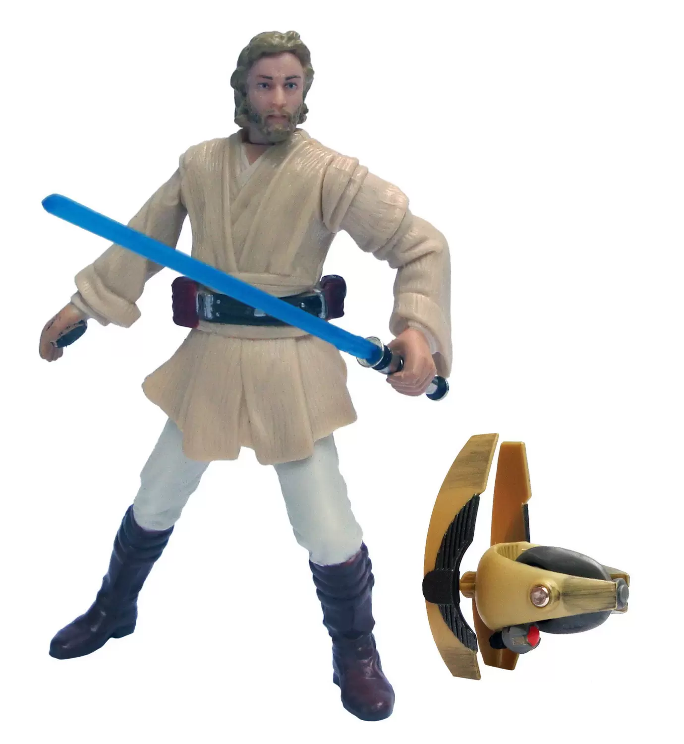 Details about   3.75'' The Clone Wars Saga Obi-Wan Kenobi Action Figures Toys Xmas Gift