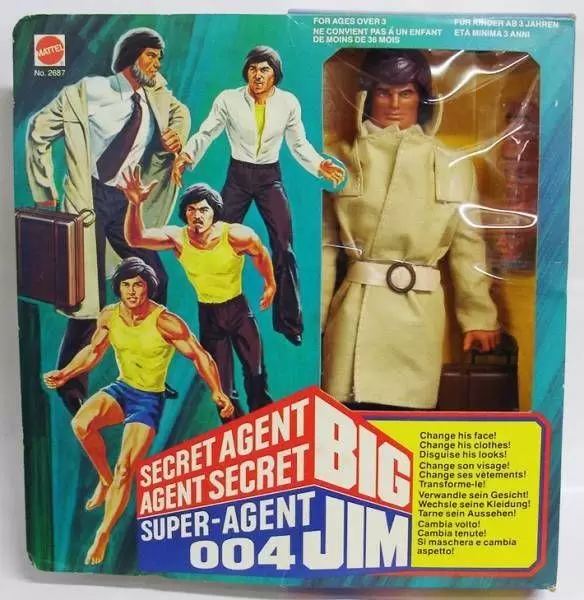 Big Jim Action Figures - Agent 004 (version 2)