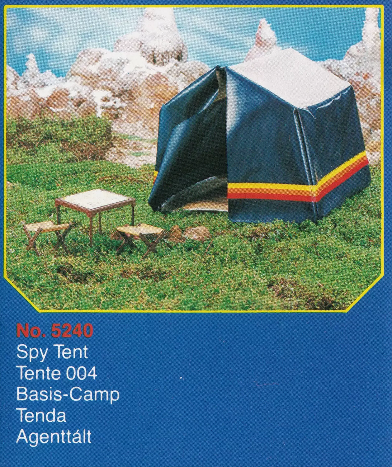 Big Jim Vehicles & accessories - Spy Tent