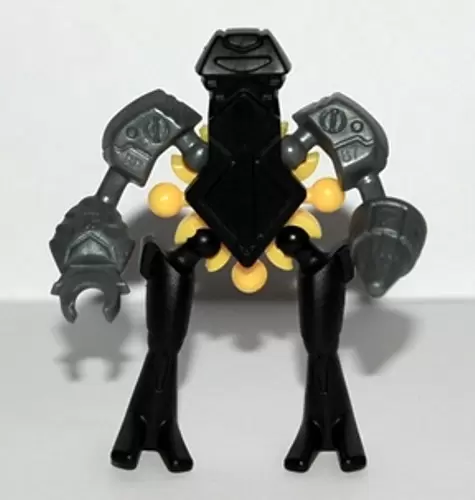 Infinimix Planet Jungle - Robots - Robot grey, yellow and black