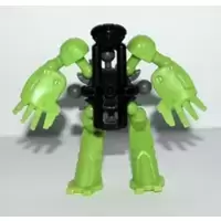 Robot vert et gris