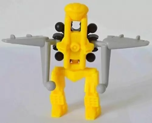 Infinimix Planet Jungle - Robots - Robot jaune, noir et gris