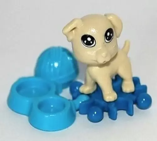INFINIMIX Sweet Puppies - Blue Bowl and beige dog