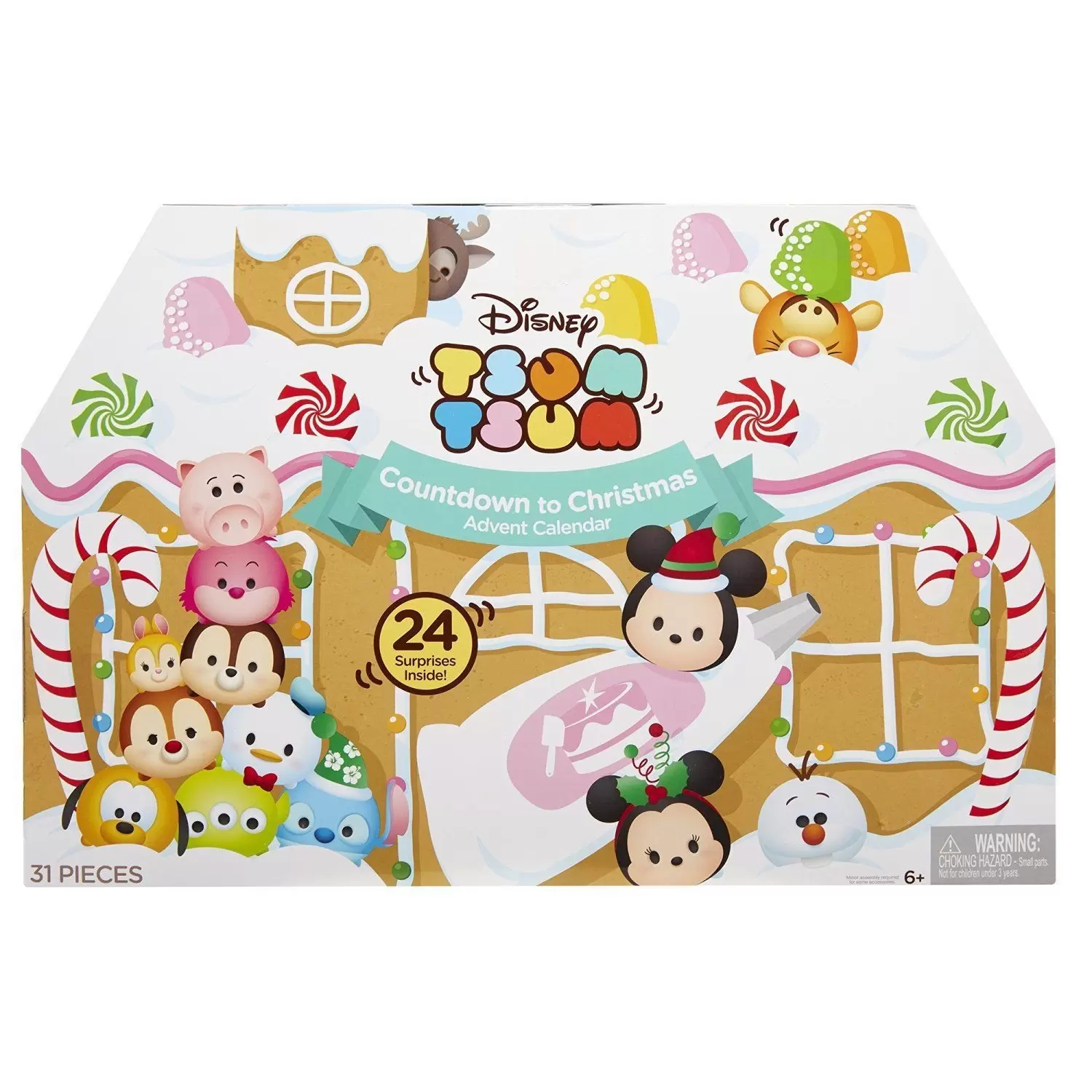 Tsum Tsum Jakks Pacific Exclusive And Sets - Disney Advent Calendar Countdown To Christmas 2016