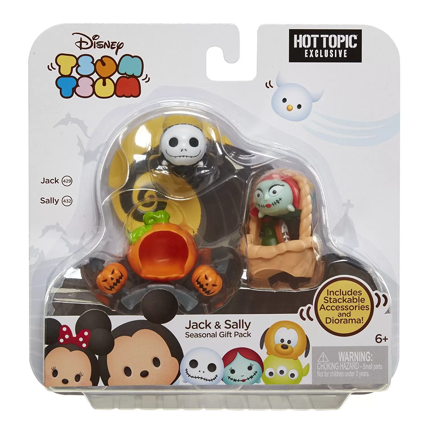 Tsum Tsum Jakks Pacific Exclusive And Sets - Hot Topic Exclusive Nightmare Before Christmas Tsum Tsum Set