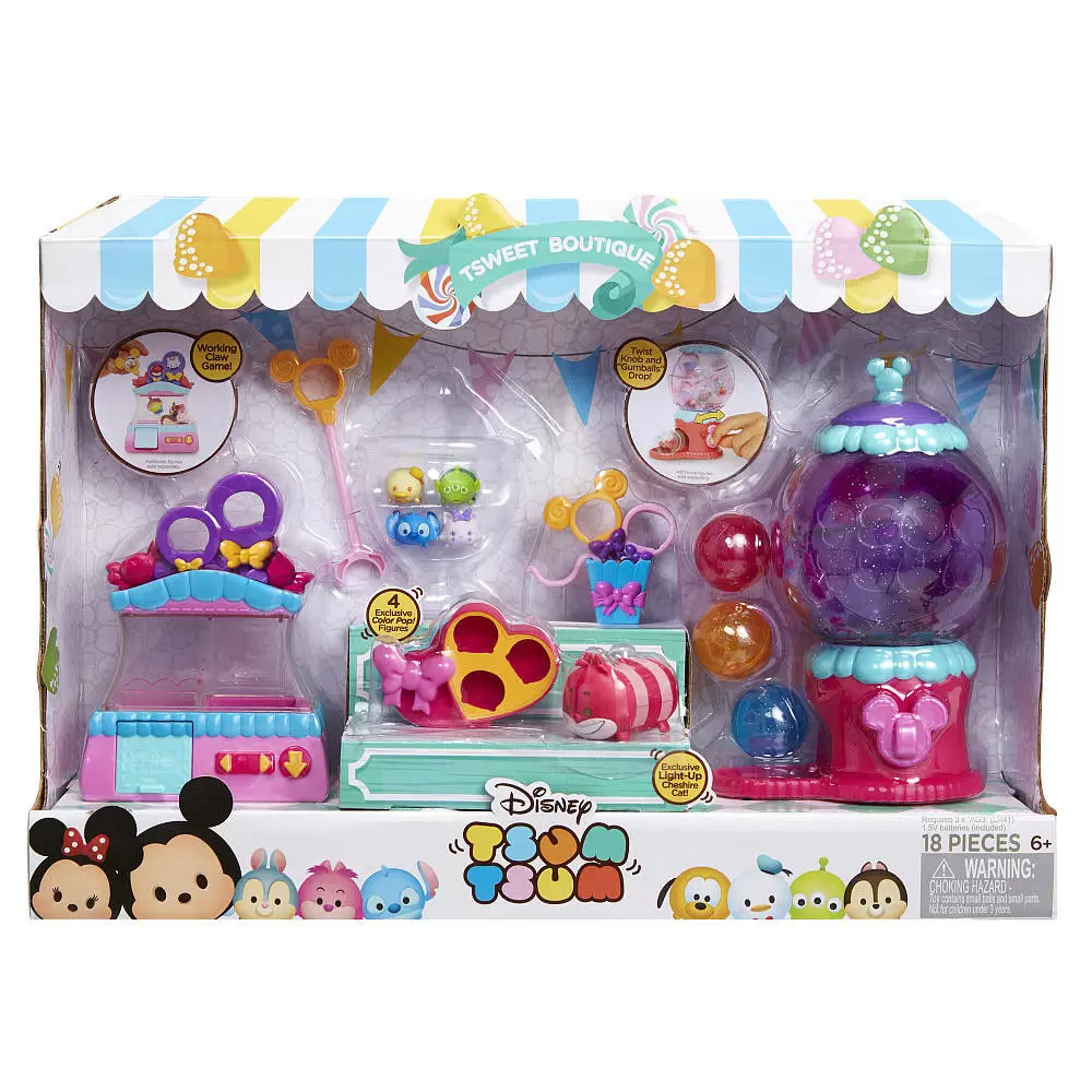 Tsum Tsum Jakks Pacific Exclusive And Sets - Toys R\' Us Exclusive Tsum Tsum Tsweet Boutique Playset