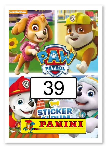 PAW Patrol Panini Sticker 37