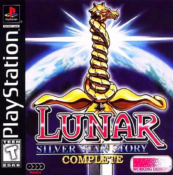 Jeux Playstation PS1 - Lunar Silver Star Complete