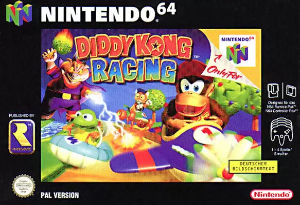 Jeux Nintendo 64 - Diddy Kong Racing