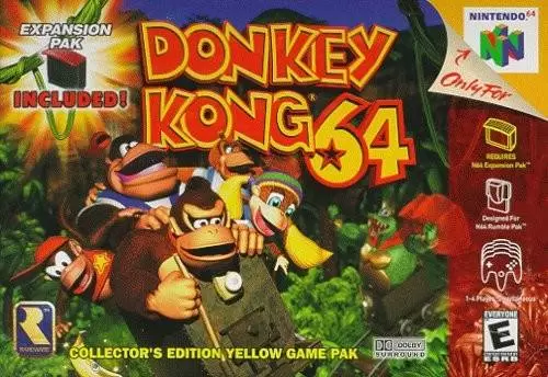 Nintendo 64 Games - Donkey Kong 64