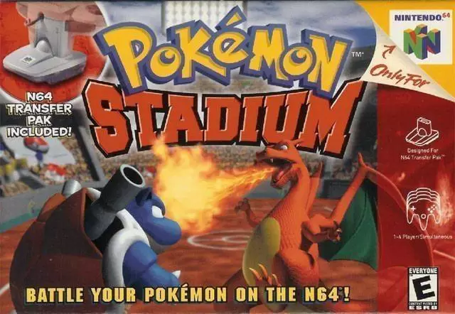 Nintendo 64 Games - Pokémon Stadium