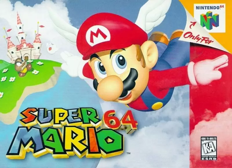 Nintendo 64 Games - Super Mario 64