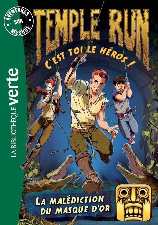 Aventures sur Mesure - Temple Run - La malédiction du masque d’or