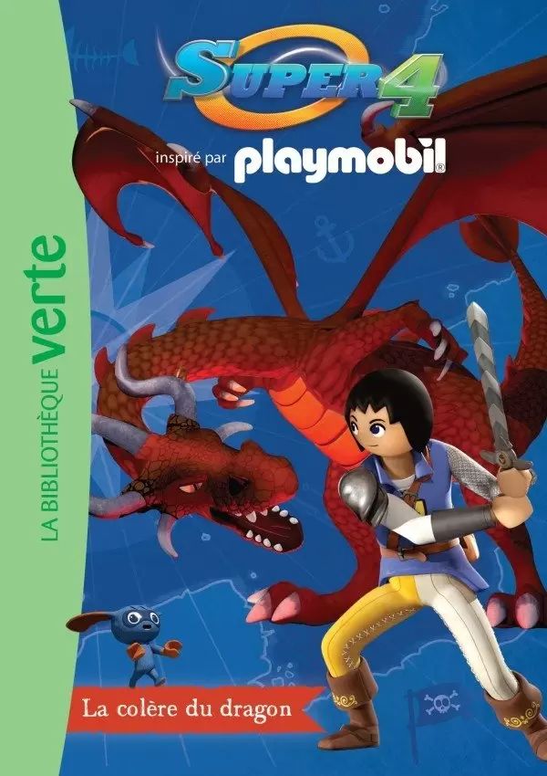 Playmobil Super 4 - La colère du dragon