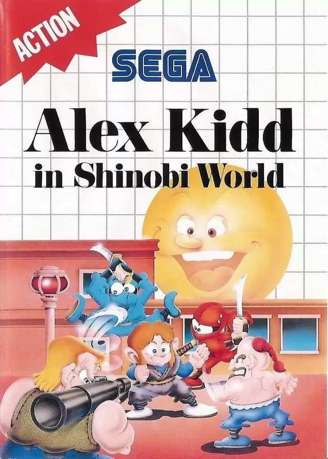 SEGA Master System Games - Alex Kidd in Shinobi World